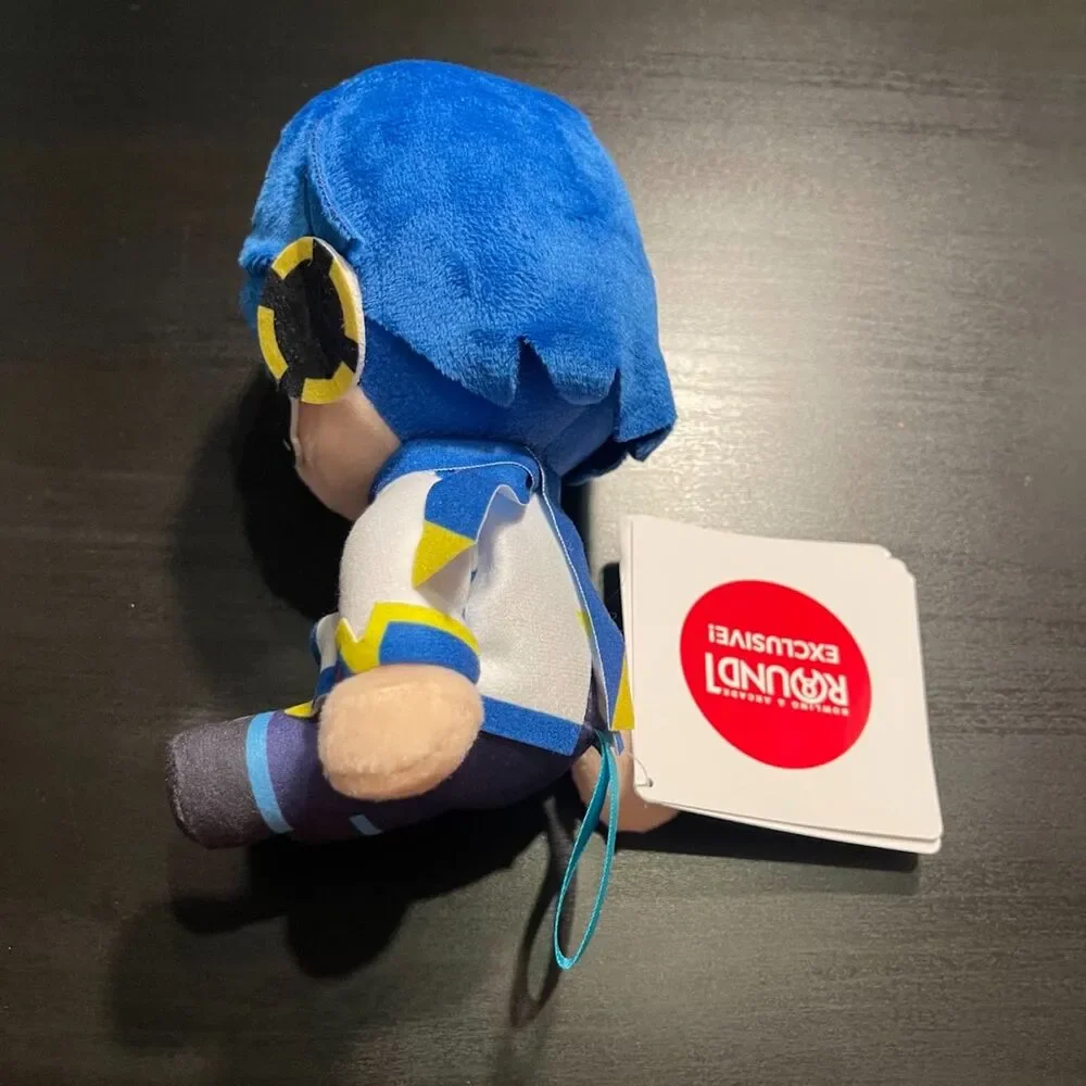 KAITO 6.3” Plush Hatsune Miku x Round1 Exclusive Vocaloid Collab NWT Sega